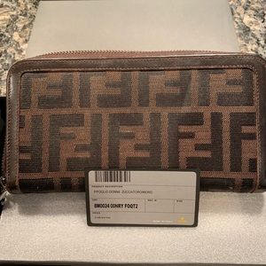 Fendi Vintage Zucca Wallet